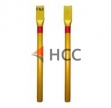 Столбик СОГ для газопровода h-2,2м желтый